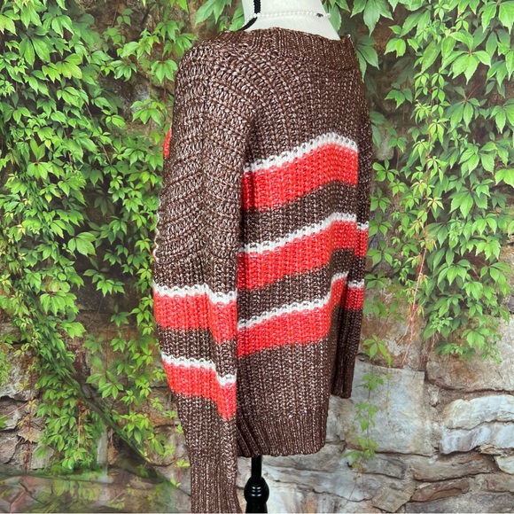 OFFLINE BY AERIE Chunky Striped Knit Sweater, S - Picture 5 of 11